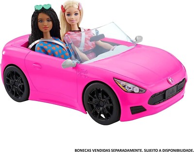 希少　Barbie人形　車　コメントしてから購入して下さい Barbie Toy Car, Bright Pink 2-Seater Convertible with Seatbelts
