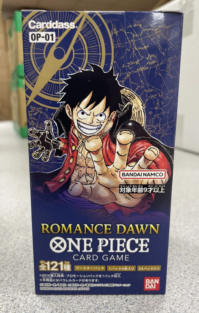 One Piece Bandai OP-01 Romance Dawn Japanese Booster Box US Seller