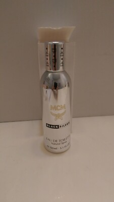 MCM BLACK SILVER 5.1 oz / 150 ml EAU DE TOILETTE SPRAY NEW MCM BLACK SILVER 5.1 oz / 150 ml EAU DE TOILETTE SPRAY NEW