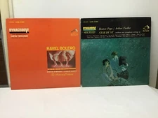 2 Vinyl LPs-Ravel Bolero-Pavan For a Dead Princess/Boston Pops Artur F. Stardust