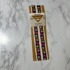 Vintage Wrights Perma-Trim 100% Cotton Trimming - 1 Yard New R444 A3