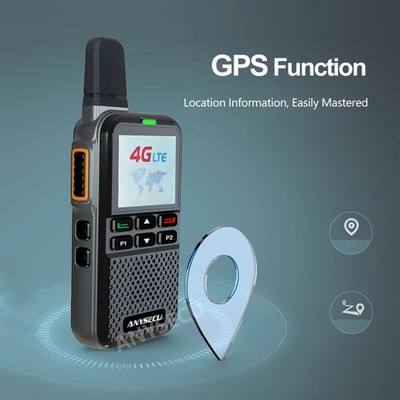 Anysecu Zello T86 4G Network Radio GPS WIFI Android 8.1 POC Walkie
