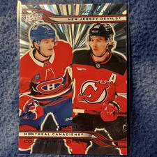 Upper Deck Series 2 Checklist Outburst #449 Hughes Devils Caufield Canadiens