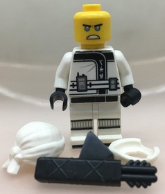 LEGO&reg; Minifigure Ninjago Zane The LEGO Ninjago Movie 70618 70615 70631 - njo0318
