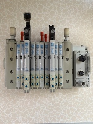 Festo CTEL-EP VMPA Valve Manifold Assembly, Ethernet/IP, 8 Solenoid Valves, 24V 