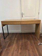 IKEA Micke Desk Oak Effect, Dimensions 142x50x75 Cm