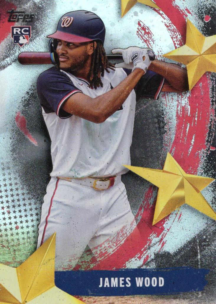 2025 Topps Series 1 - James Wood #SMLB-18 for sale | eBay
