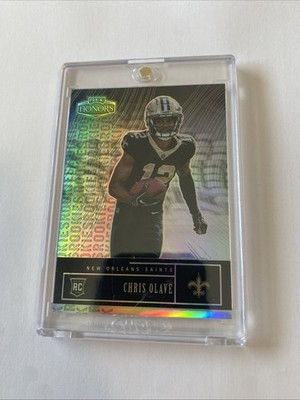 2022 Panini Honors - Chris Olave Silver Prizm RC /75