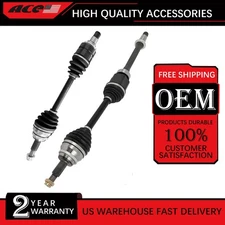 Pair Front CV Axle Assembly For 2007 2008 09-2018 Toyota Camry Avalon ES350 3.5L