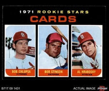 1971 Topps #594 Al Hrabosky Cardinals Rookies ROOKIE 6 - EX/MT