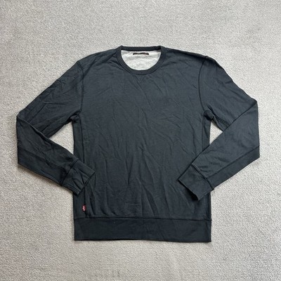 LEVIS Herren Sweatshirt Pullover Gr L Sweater Classic Retro Pulli 14119 Grau