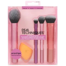 REAL TECHNIQUES RT-01786 Everyday Essentials Makeup Synthetic Bristles Brush Set