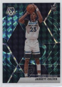 2019-20 Panini Mosaic Rookies Genesis Prizm Jarrett Culver #201 Rookie RC