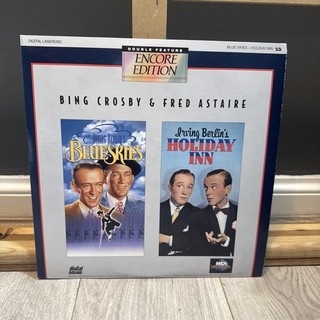 Bing Crosby Blue Skies Holiday Inn Laserdisc Rare videodisc BK