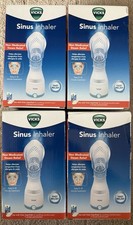LOT OF 4 Vicks Sinus Inhaler Non-Medicated Steam Relief-Congestion Relief