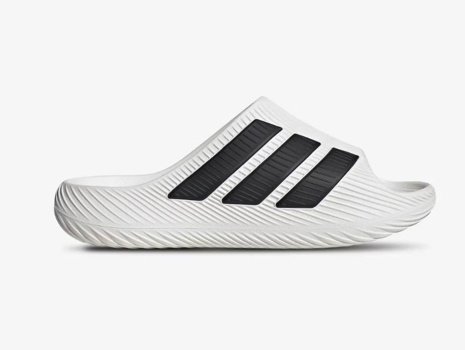 adidas Purechill Slides White Black KI0054 Men's Size 7-13 New ultra-soft EVA