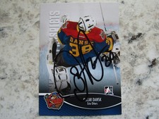 Erie Otters Oscar Dansk Signed Autographed 2012-13 Heroes And Prospects Mint