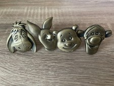 Rare Vintage Disney Winnie The Pooh And Friends Door / Drawer  Knobs / Handles