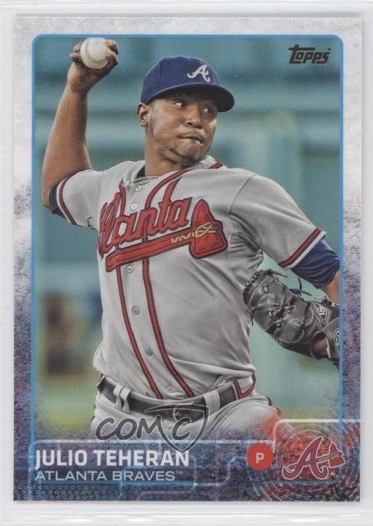 2015 Topps Limited Julio Teheran #36 0h1