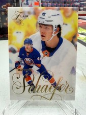 2025-26 FLEER FLAIR HOCKEY MATTHEW SCHAEFER ROOKIE CARD RC 194 ISLANDERS