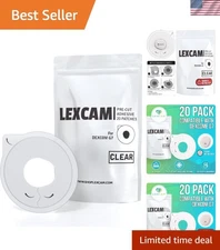 Waterproof Clear Adhesive Patches for CGM Sensors G7 Stelo 20 Pack