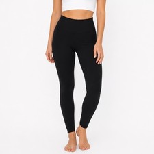 Aerie Chill Play Move Black High Waisted Leggings Size M