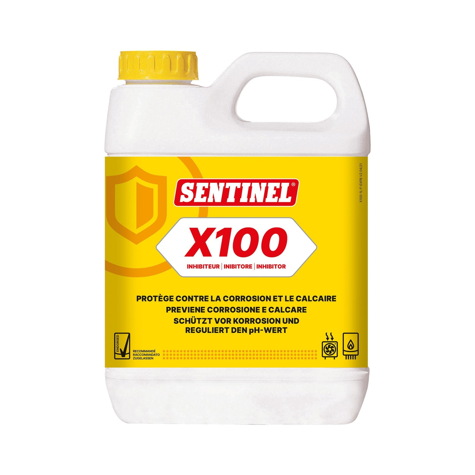 Inibitore per impianti di riscaldamento 1 L, trattamento limescale e corrosion