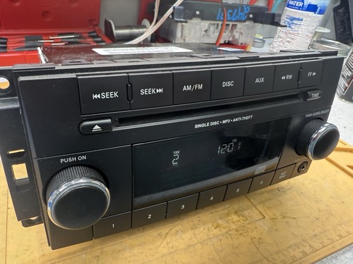 08 09 10 11 12 Jeep Chrysler Dodge RAM RES Radio CD Disc Player Changer AUX MP3 - Picture 5 of 11