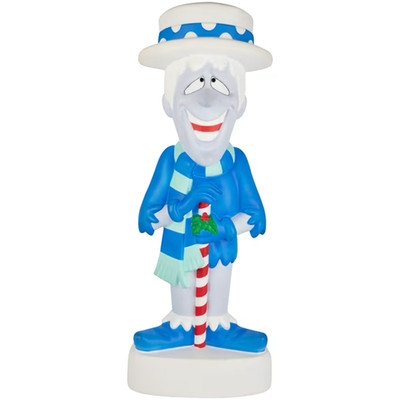 Warner Bros 32'' LED Lighted Snow Miser Blow Mold Outdoor Christmas Decor