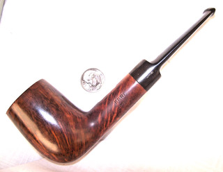 Reconditioned BARI Amber STRAIGHT GRAIN Billiard 8224 Denmark