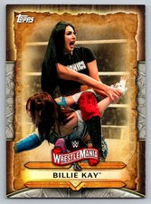 2020 Topps Road to WrestleMania #WM-11 Billie Kay WrestleMania Roster