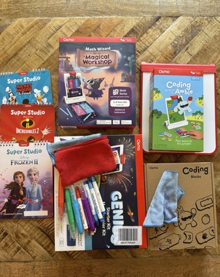 OSMO iPad Bundle - Genius Base + 6 Spiele inkl Detektei - GEBRAUCHT