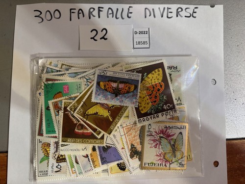 D-2022-18585 TOLLES LOT 200 VERSCHIEDENE SCHMETTERLINGE