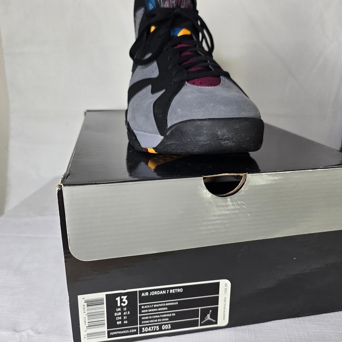 Size 13 - Air Jordan 7 Retro 2011 Bordeaux for sale online | eBay