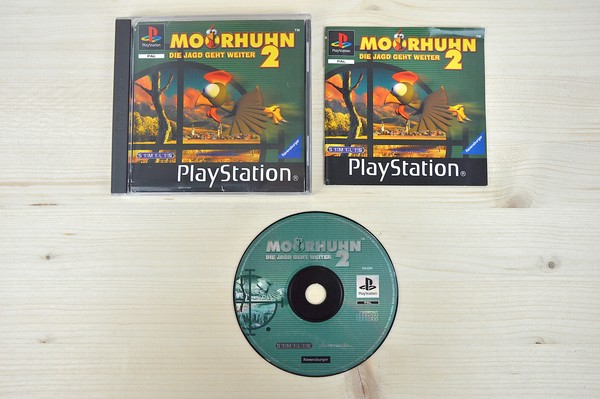 PS1 - Moorhuhn 2 - Die Jagd Geht Weiter - (Ovp, Mit Anleitung)-image