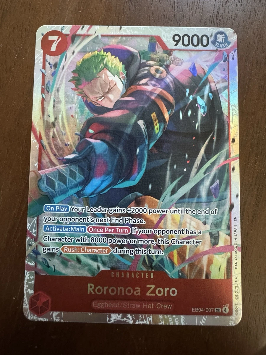 CGC10 PRISTINE金PSA10以上 ゾロ EB04-007 PSA 10 Roronoa Zoro EB04
