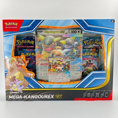 Pokemon TCG Box 4 Booster Mega Känguruex EX Sealed Karten EV06 EV09 ME01