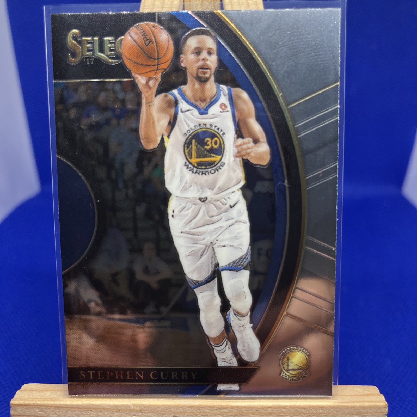 2017-18 Panini Select - Concourse Stephen Curry #32 Silver Prizm