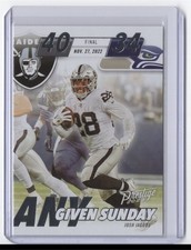 -2023 Panini Prestige Any Given Sunday Josh Jacobs Las Vegas Raiders #AGS-12