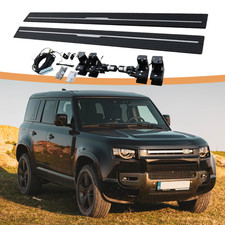 2pcs Electric Power Running Board Side Steps Fits For Lr Defender 110 L851 20-26 2pcs Electric Power Running Board Side Steps Fits For Lr Defender 110 L851 20-26