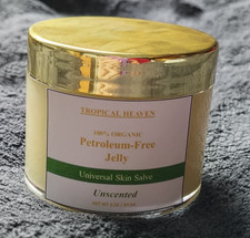 Handmade Petroleum Free Jelly UNSCENTED All Natural Organic Ingredients