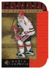 1994-95 UPPER DECK SP DIE-CUT #140 ED JOVANOVSKI RC TEAM CANADA
