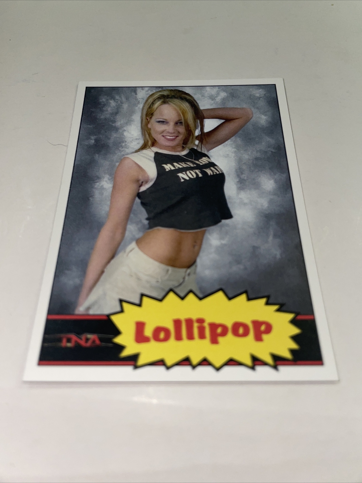 1984 TNA Diva Wrestler Lollipop Custom Card A-347 | eBay