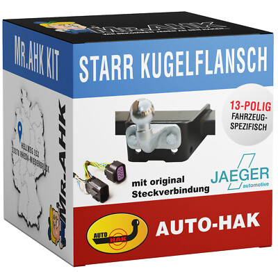 AutoHak Anhängerkupplung starr für VW Crafter 06-16 +13p spezifisch o.Trittstufe