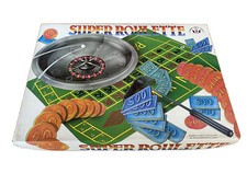 Gioco In Scatola Super Roulette Marca Stella Vintage Anni 70 NUOVO SIGILLATO