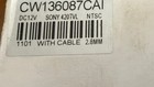 Sony Waterproof Rear View Camera CW136087CAI