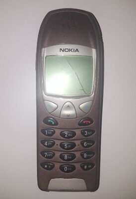 Handy Nokia 6210 funktionstüchtig,  Display hat einen Riss