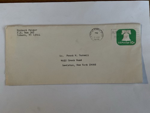 United States stamps~1917-1999–8 stationery covers~U420~U546~U565~U567~U632~U642 - Picture 8 of 10