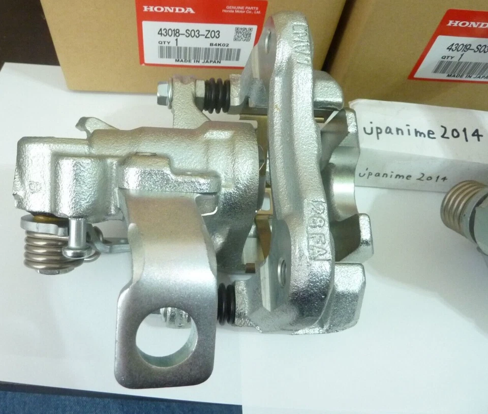 ”HONDA GENUINE CIVIC EK9 INTEGRA DC2 Type-R Acura Rear Disc Brake Caliper Set RL - Image 2 of 3