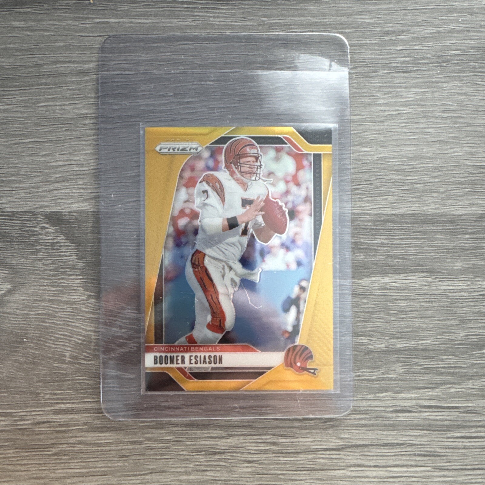 2024 FOTL True gold /10 Boomer Esiason Prizm